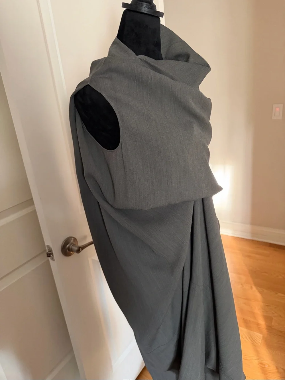 Rick Owens Gray Maxi Dress - Picture 6 of 13